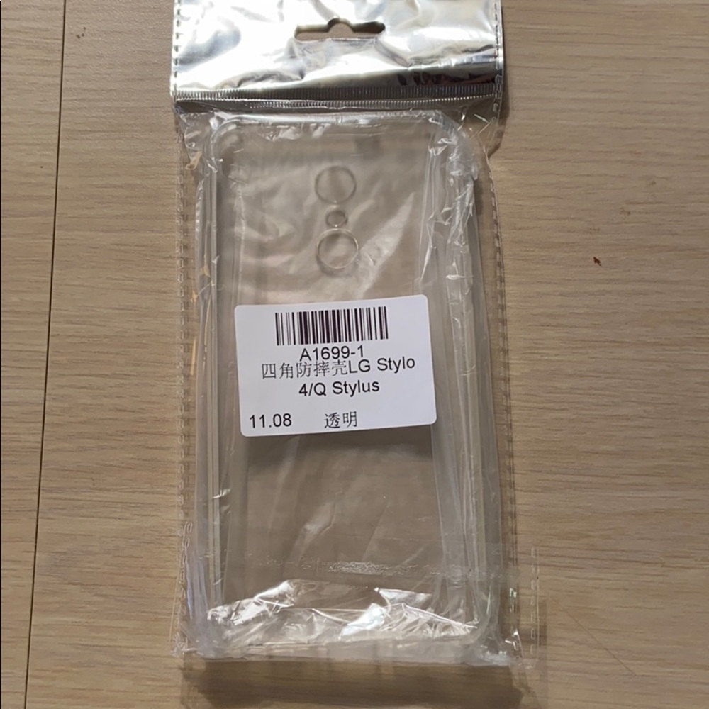 Brand new lg stylus 4 clear case